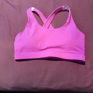 Never worn pink Amazon Sports Bra